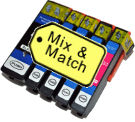 Mix & Match 5 Pack Compatible with Epson T2621/31/2/3/4 (26XL)