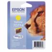 Genuine Epson T0714 Yellow Ink Cartridge (Cheetah) for Epson SX218