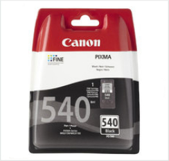 Genuine Canon PG-540 Ink Cartridge - Black - (PG540, 5225B005AA) for Canon MX375