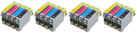 Epson T1816 Compatible Ink Cartridges - 4 Full Multipack Sets for Epson XP-202