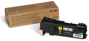 Genuine Xerox 106R01596 High Capacity Yellow Toner Cartridges for Xerox Phaser 6500
